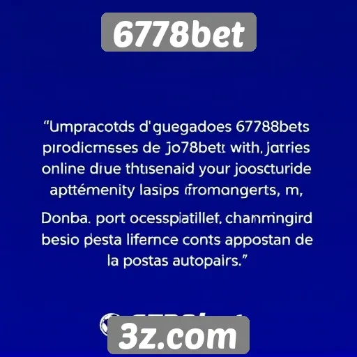 Opiniões de jogadores sobre o 6778bet